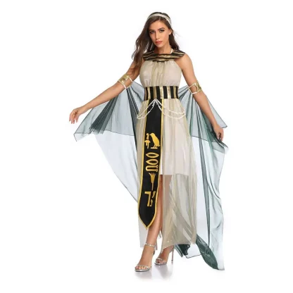 Flowy Cleopatra Halloween Costumes - Image 2