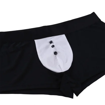 Tuxedo Boxer Halloween Costume - Image 4