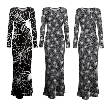 Long Sleeve Maxi Halloween Costume - Image 6