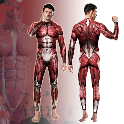 Muscle Print Halloween Costume
