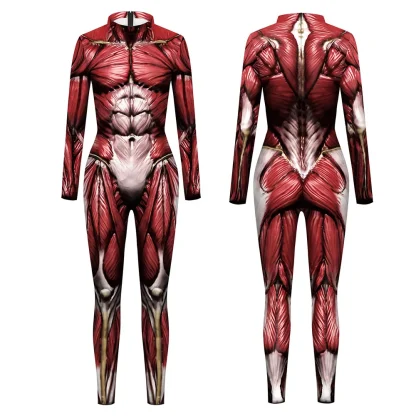 Muscle Print Halloween Costume - Image 4